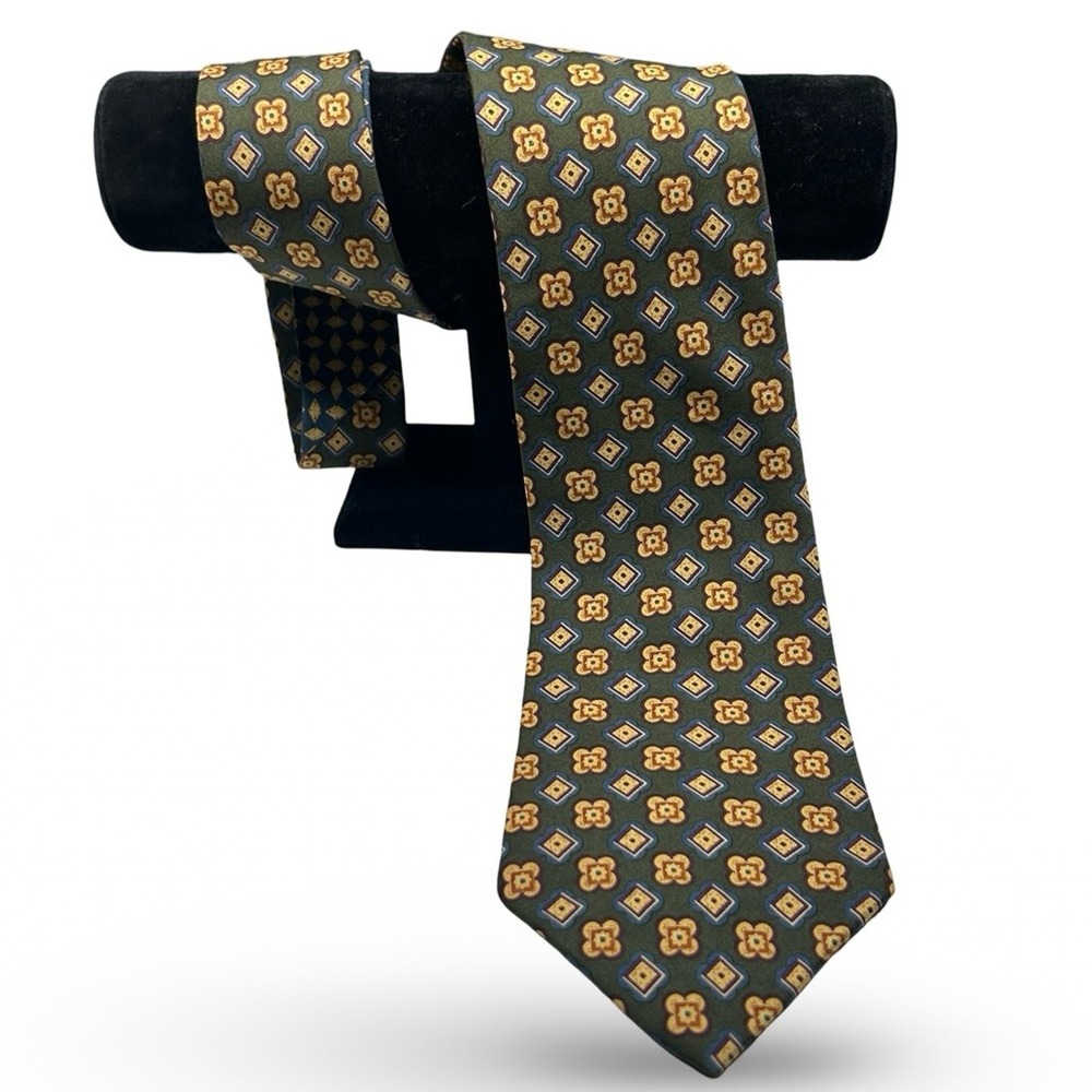 Tommy Hilfiger Vintage Silk Tie Office Professional‎ Formal USA Italian Silk